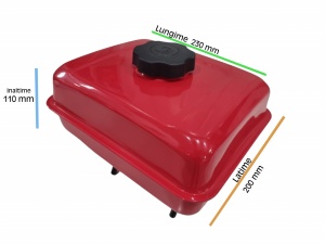 Rezervor compatibil cu generatoare Honda GX140, GX160,GX 200 /generatoare chinezesti/ motocultor - Img 3