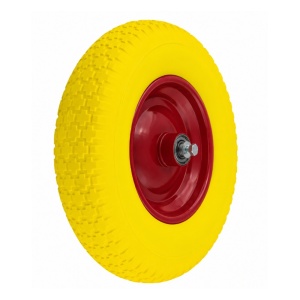 Roata Poliuretanica Roaba ROTOR RRPL4.8/4.0-8R/L, 400-8, ax 20x93mm, janta metalica