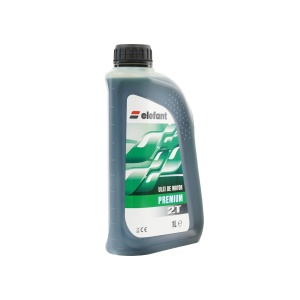 Ulei Premium Amestec 2T Elefant, 1L, verde, pentru drujbe si motocoase - Img 2