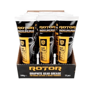Vaselina grafitata pentru reductor motocoasa si foarfeca de gard viu ROTOR, 100 g, bax 15 bucati - Img 3