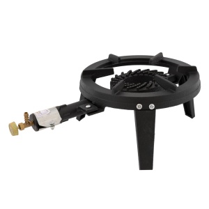 Arzator Pirostrie Elefant GB-22, 1 inel, fonta, 5.5kW, gaz propan-butan, pentru gatit exterior - Img 2