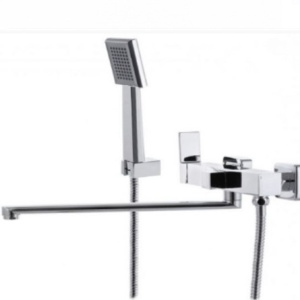 Baterie Cada Mixxus Premium Franco 006 Euro, 25cm, alama, crom, monocomanda cu para dus - Img 3