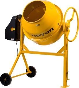 Betoniera ROTOR RB185, 185L, 1000W, 29.5 RPM, tambur otel, motor acoperit - Img 6