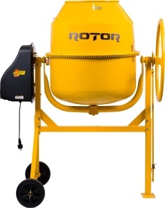 Betoniera ROTOR RB230, 230L, 1200W, 29.5 RPM, tambur otel, motor acoperit - Img 7