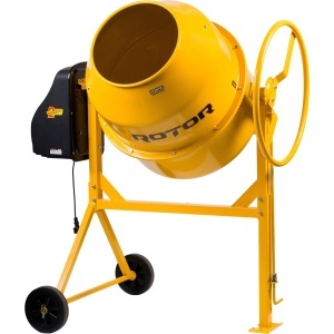 Betoniera ROTOR RB230, 230L, 1200W, 29.5 RPM, tambur otel, motor acoperit - Img 5