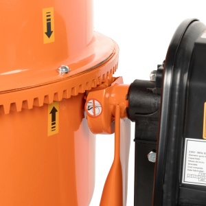 Betoniera Temp HCM600, 180L, 1000W, 29.5 RPM, pentru preparare beton si mortar - Img 5