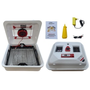Incubator Electric Oua Elefant E4, 50W, 220V/12V, intoarcere automata, senzor umiditate