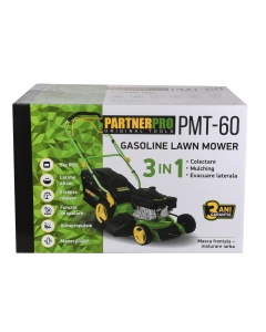 Masina Tuns Iarba Benzina PartnerPro PMT-60, 4T, 3CP, cos 60L - Img 7