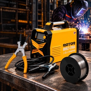 Pachet Aparat Sudura MIG MMA TIG ROTOR MMLT-290A, 290 A + Sarma Flux 0.8mm 1kg + Cleste Multifunctional MIG/MAG