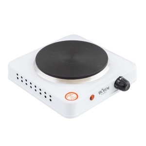 Plita Electrica 1 Ochi Bohm BE-H-002F-W, 1000W, alb - Img 3