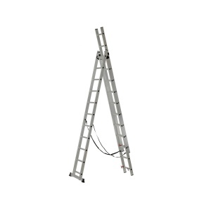 Scara Multifunctionala Aluminiu ROTOR KME311, 3x11 trepte, pentru diverse utilizari - Img 4