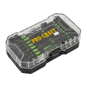 Set Biti Impact ProCraft IBS-41, 41 piese, pentru pistol pneumatic si impact - Img 2