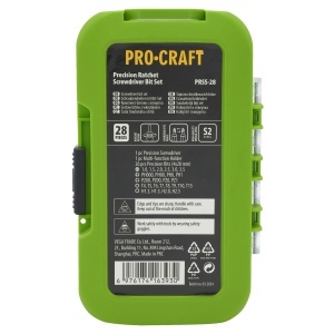 Set Biti ProCraft PRSS-28, pentru insurubat si bricolaj - Img 5