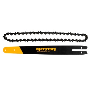 Set Lama + Lant Drujba ROTOR, 10 inch 25cm, 54 pinteni, pas 1/4, 1.1mm