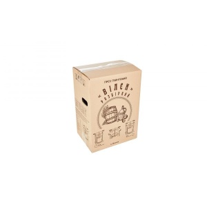 Teasc Presa Struguri Vilen, inox, 15L, fara picioare, pentru vin artizanal - Img 2