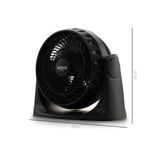 Ventilator Turbo Birou Bohm BTFF8, 8 inch, 35W, 2 viteze - Img 4