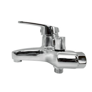 Baterie Cada Flow BC-203ZC, zinc crom, cu para de dus, pipa fixa - Img 3
