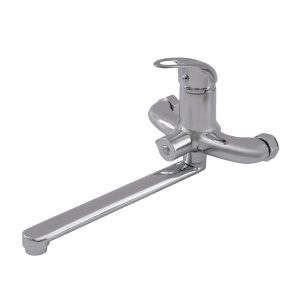 Baterie Cada Flow Era Z-06, zinc, cu para de dus, design clasic
