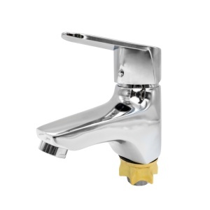 Baterie Lavoar Flow 231-203ZC, zinc crom, pipa fixa, monocomanda