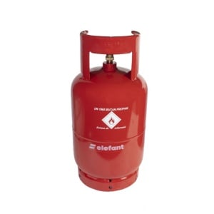 Butelie GPL Elefant 12L, metal, 5kg, filet 1/2, pentru aragaz si camping - Img 2