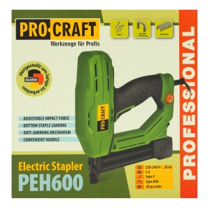 Capsator Electric ProCraft PEH600, 20 capsari/min, pentru tapiterie si ambalaje - Img 6