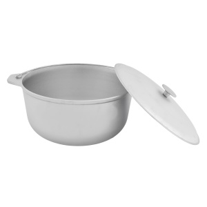 Ceaun Tuci Aluminiu ROTOR, 8L, cu capac, pentru portii mari - Img 4