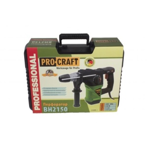 Ciocan Rotopercutor ProCraft BH2150, 2150W, 4J, SDS+, 3 burghie incluse - Img 6