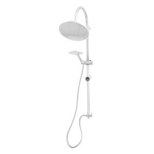 Coloana Dus 2in1 Mixxus DK-002, cadru rotund, fara baterie, inox