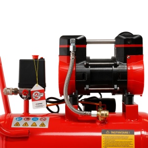 Compresor Aer Elefant XY2824, 24L, 1.2CP, 8 bari, compact si silentios - Img 6