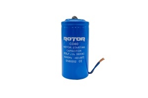 Condensator CD60 ROTOR, 800µF, 330V, 50x100mm, pentru motoare monofazate
