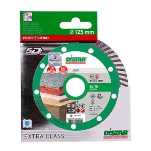 Disc Diamantat Turbo Elefant ELITE, 180mm, 2.4mm, alezaj 22.23mm, pentru debitare