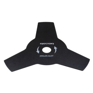 Disc Motocoasa 3T ROTOR, 255x25.4x1.4mm, pentru cosit iarba - Img 2