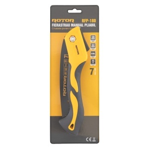 Fierastrau Pliabil ROTOR, lama 180mm, pentru gradina si camping - Img 4
