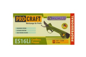 Foarfeca Crengi cu Acumulator ProCraft ES16Li, 16V, pentru taiat crengi gradina - Img 7