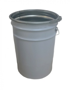 Galeata Metal 25L Moara Cereale Electrica Elefant EM25, accesoriu colectare