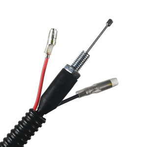 Maner Acceleratie Complet Motocoasa Elefant TH015, dreapta, cablu 80cm - Img 4