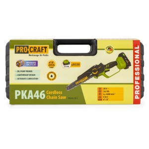 Mini Fierastrau Acumulator ProCraft PKA46, 2x20V 2Ah, cu incarcator - Img 3