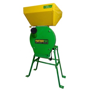 Moara Electrica Cereale cu Suport PartnerPro PPM-3900SS - 3900W, 270 kg/h, cuva 15L, stativ si sac antipraf - Img 5
