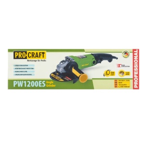 Polizor Unghiular cu Variator ProCraft PW1200ES, 1200W, disc 125mm - Img 6