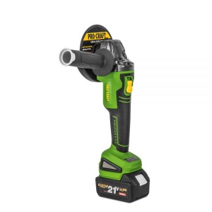 Polizor Unghiular pe Acumulator ProCraft PWA216, 21V, 8500 RPM, disc 125mm, Brushless