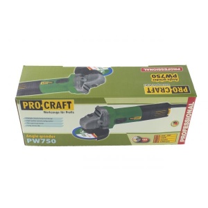 Polizor Unghiular ProCraft PW750, 750W, 12000 RPM, disc 125mm, carbuni inclusi - Img 5
