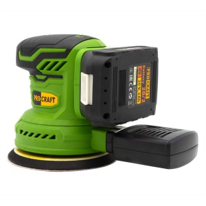 Slefuitor Excentric Acumulator ProCraft PX20BL, Brushless, fara acumulator - Img 7