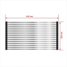 Suport Uscare Vase Elefant ROLL-MAT-01, inox, telescopic 260-440mm, pentru chiuveta - Img 2