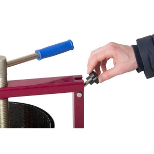 Teasc Presa Struguri Vilen, inox, 15L, fara picioare, pentru vin artizanal - Img 3