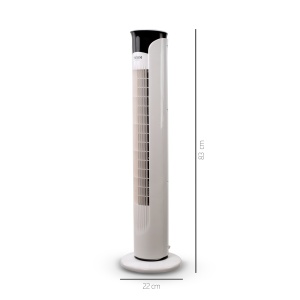 Ventilator Turn Bohm BH870RC, 32 inch, 45W, 3 viteze, LED, telecomanda - Img 2