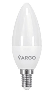 Bec Led C37, 5W, E14, 4000 K lumina neutra, 665 Lm V-110522 VARGO - Img 1