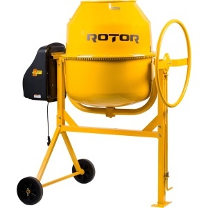 Betoniera ROTOR RB230, 230L, 1200W, 29.5 RPM, tambur otel, motor acoperit - Img 3