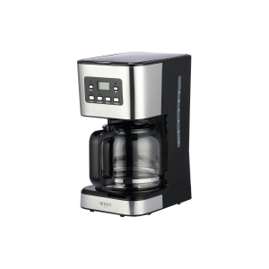 Cafetiera cu filtru programabila Bohm Home BDCM9515SD, 950W, 1,5 L / 12 cesti, ecran LCD, aroma, mentinere la cald