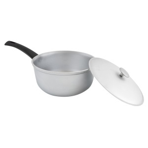 Ceaun Aluminiu ROTOR, 5L, capac si maner incluse, pentru foc si aragaz - Img 4