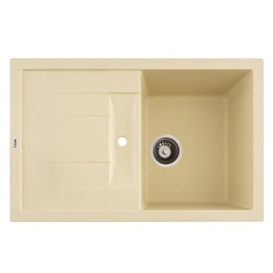 Chiuveta Bucatarie Granit Flow FCB-7749FI, 77x49cm, ivory